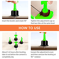 RT Reusable Tile Levelling System (100 Pcs pkt.)
