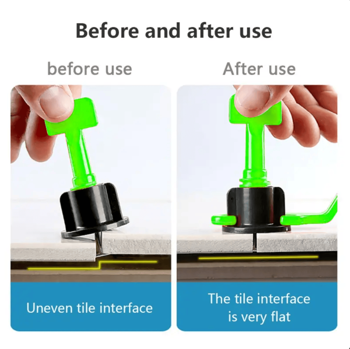 RT Reusable Tile Levelling System (100 Pcs pkt.) RT Reusable Tile Levelling System (100 Pcs pkt.)